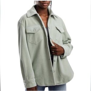 NWT! Joie size large sage green jacket